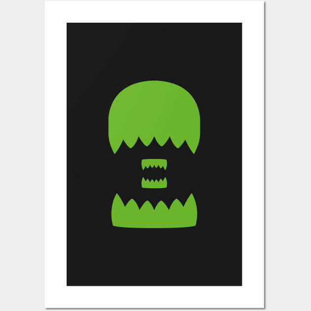 Minimalist Alien Wall Art by PWCreate